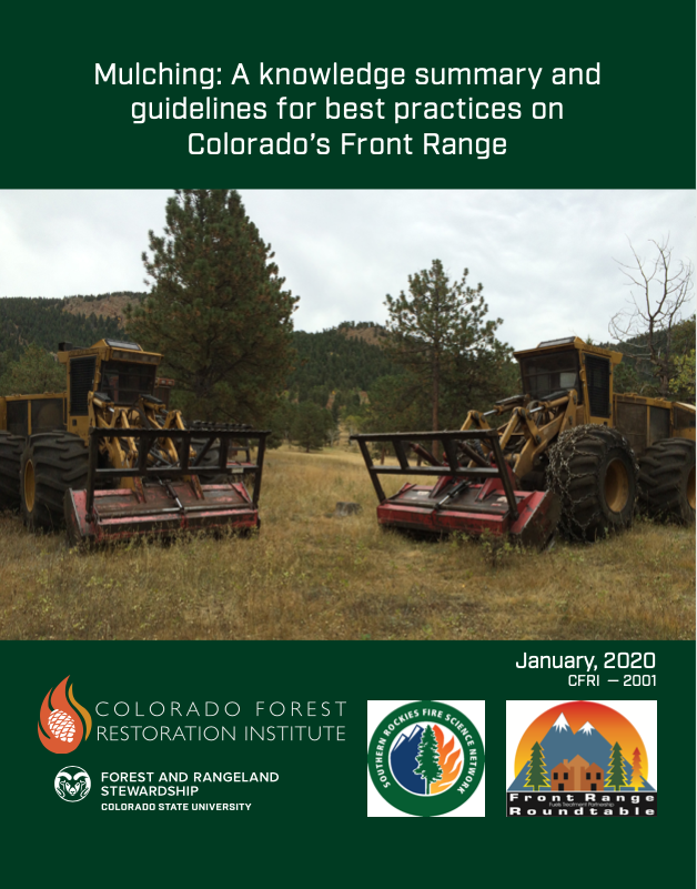 Mulching: A Knowledge Summary and Guidelines for Best Practices on Colorado’s Front Range.