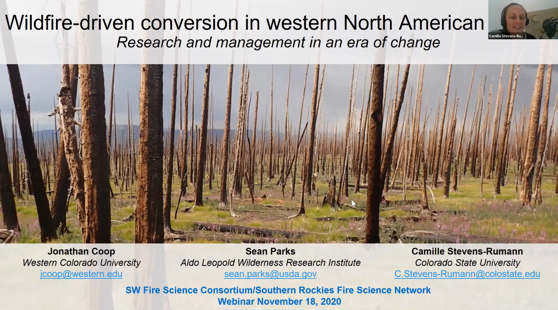 Wildfire-driven Forest Conversion in Western North American Landscapes