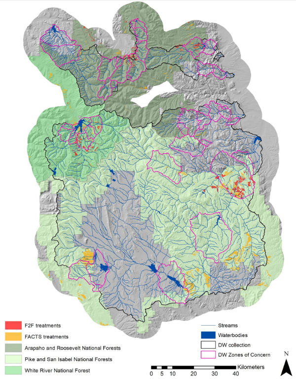 Societal benefits from wildfire mitigation activities through payments for watershed services: Insights from Colorado