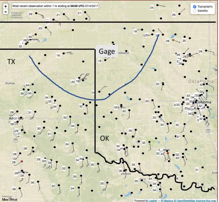 Identification of Model-Forecast Thunderstorm Outflows to Enhance